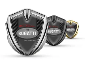Bugatti Autoabzeichen Moderner Look High-End Metallstil